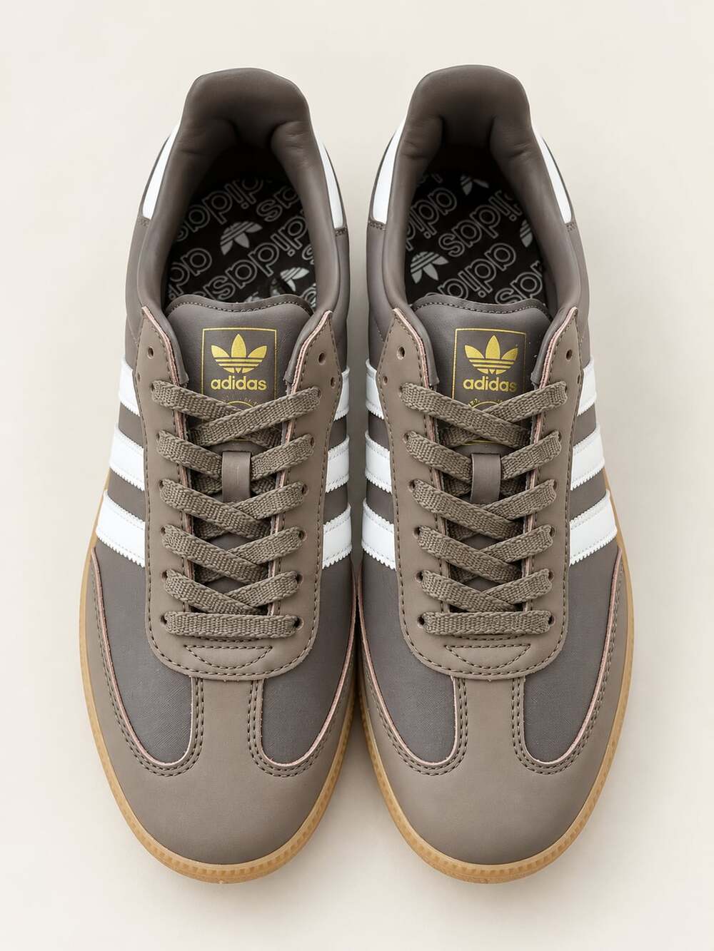 Adidas Originals Samba OG Earth Strata Brown White Sneakers